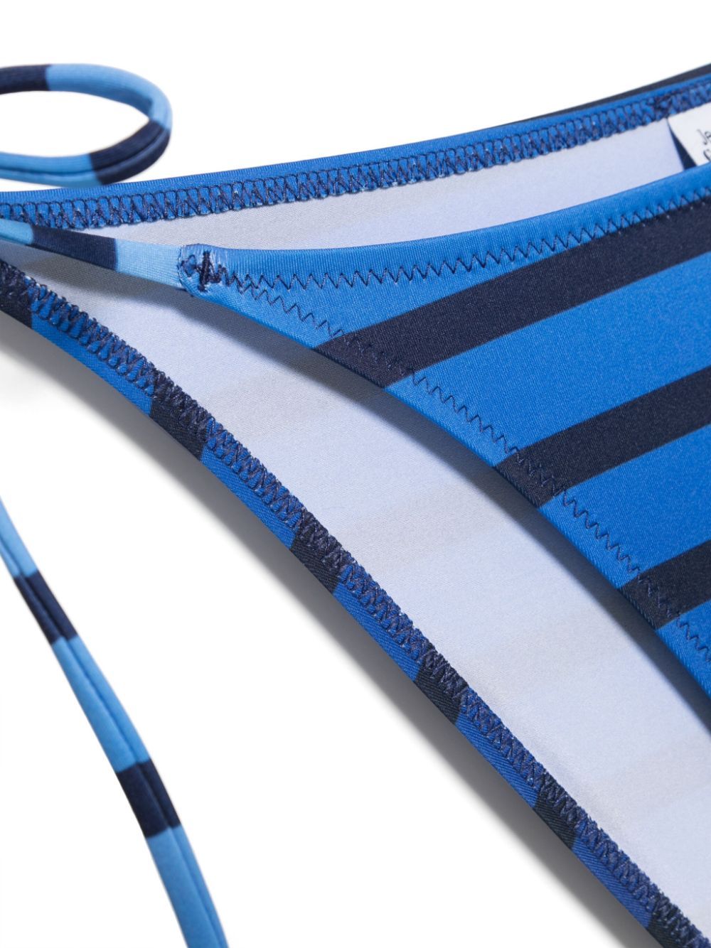 Jean Paul Gaultier Marinière Dégradé Bikini In Blue