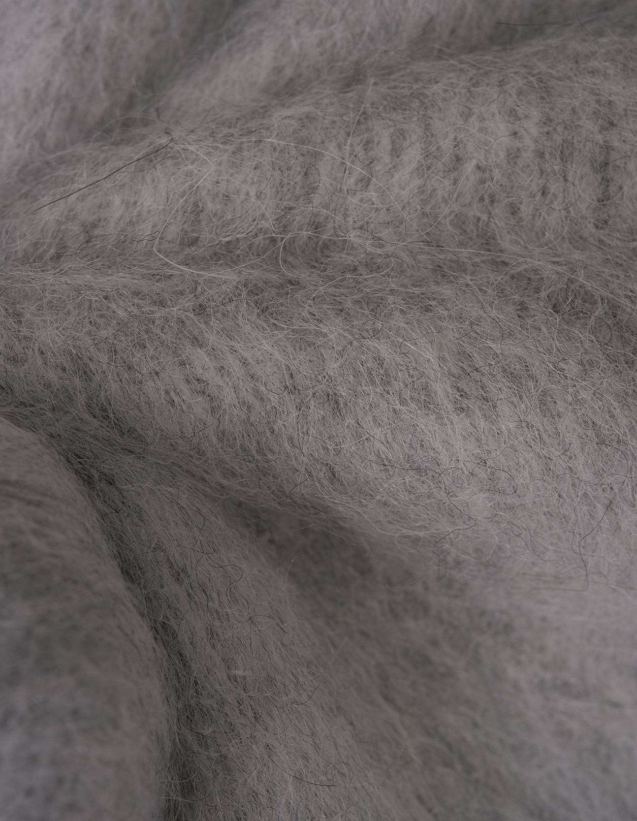 Sportmax Turtleneck Knitted Jumper In Gray
