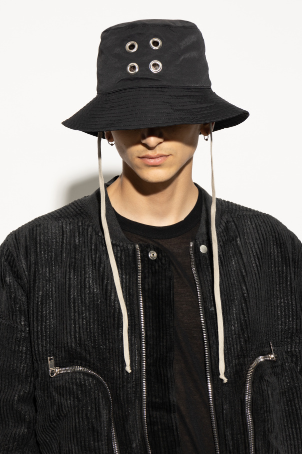 Rick Owens Drkshdw Gilligan Hat In Black