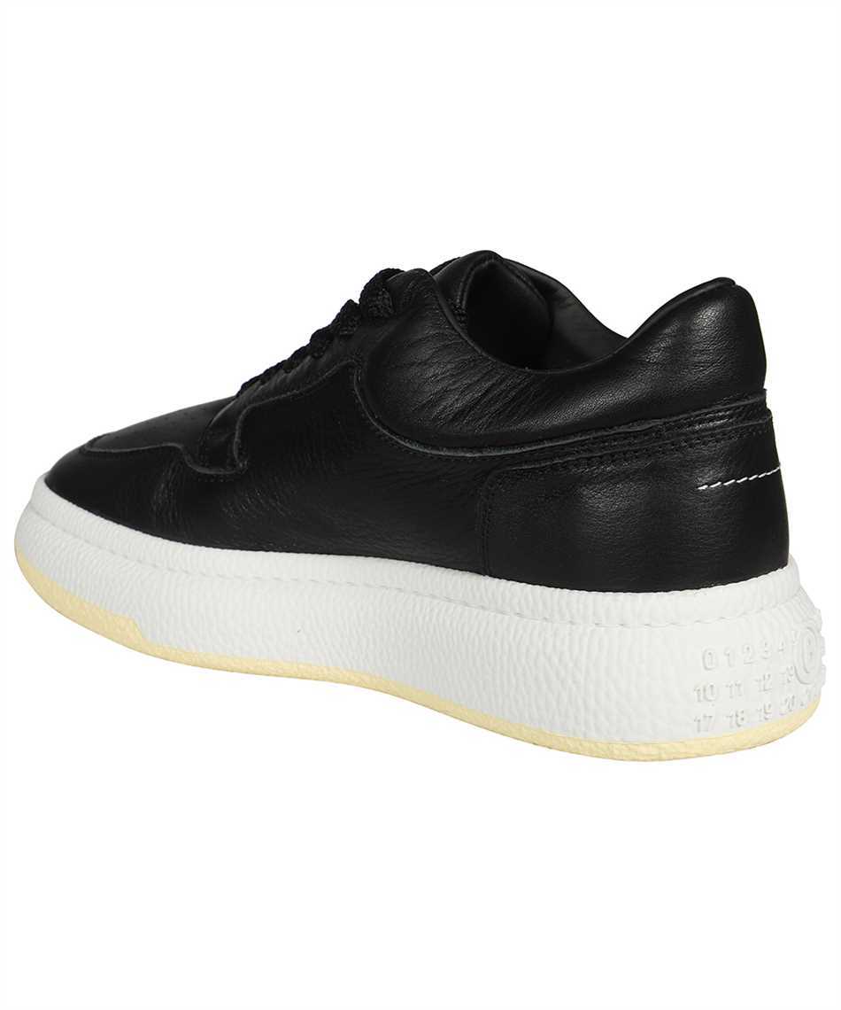Shop Mm6 Maison Margiela Tie Low-top Sneakers In Black