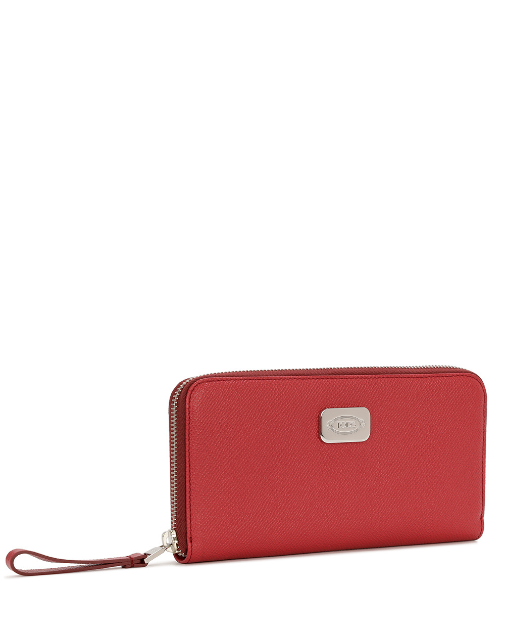 Tod's Logo Sticker Wallet In Brown