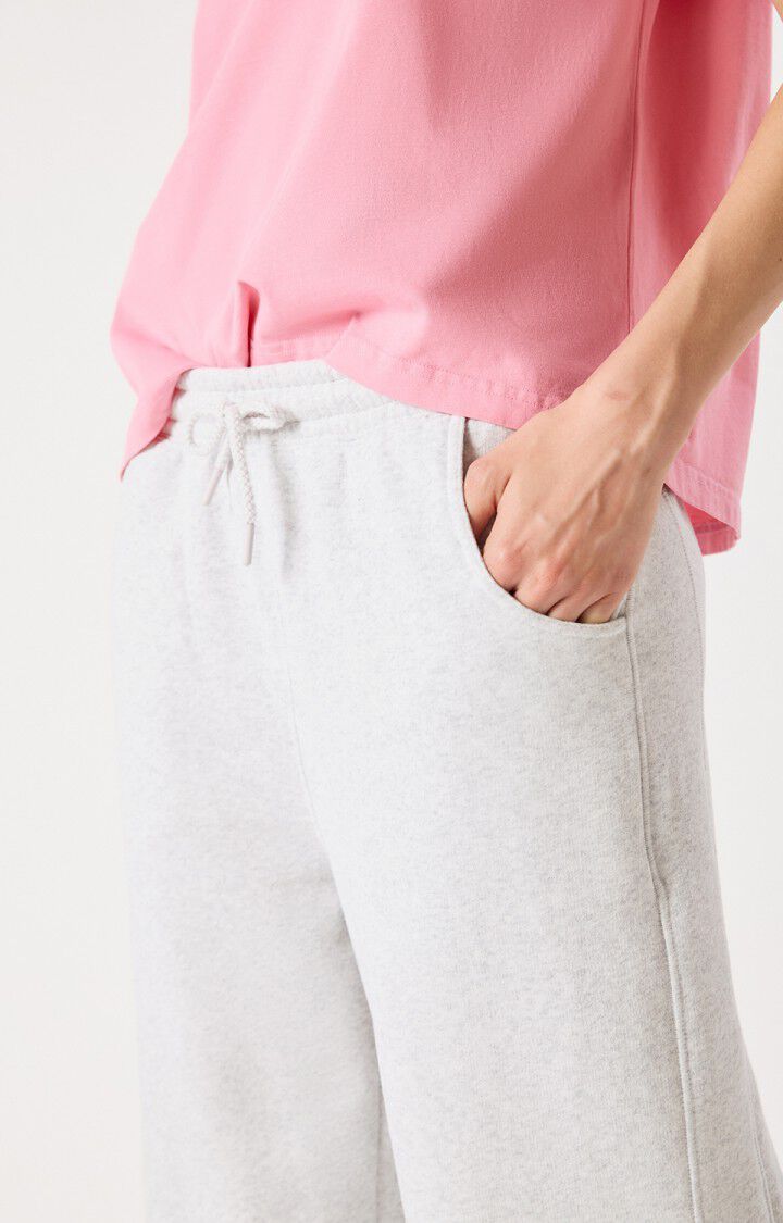 American Vintage Drawstring Sweatpants In Heather Ash