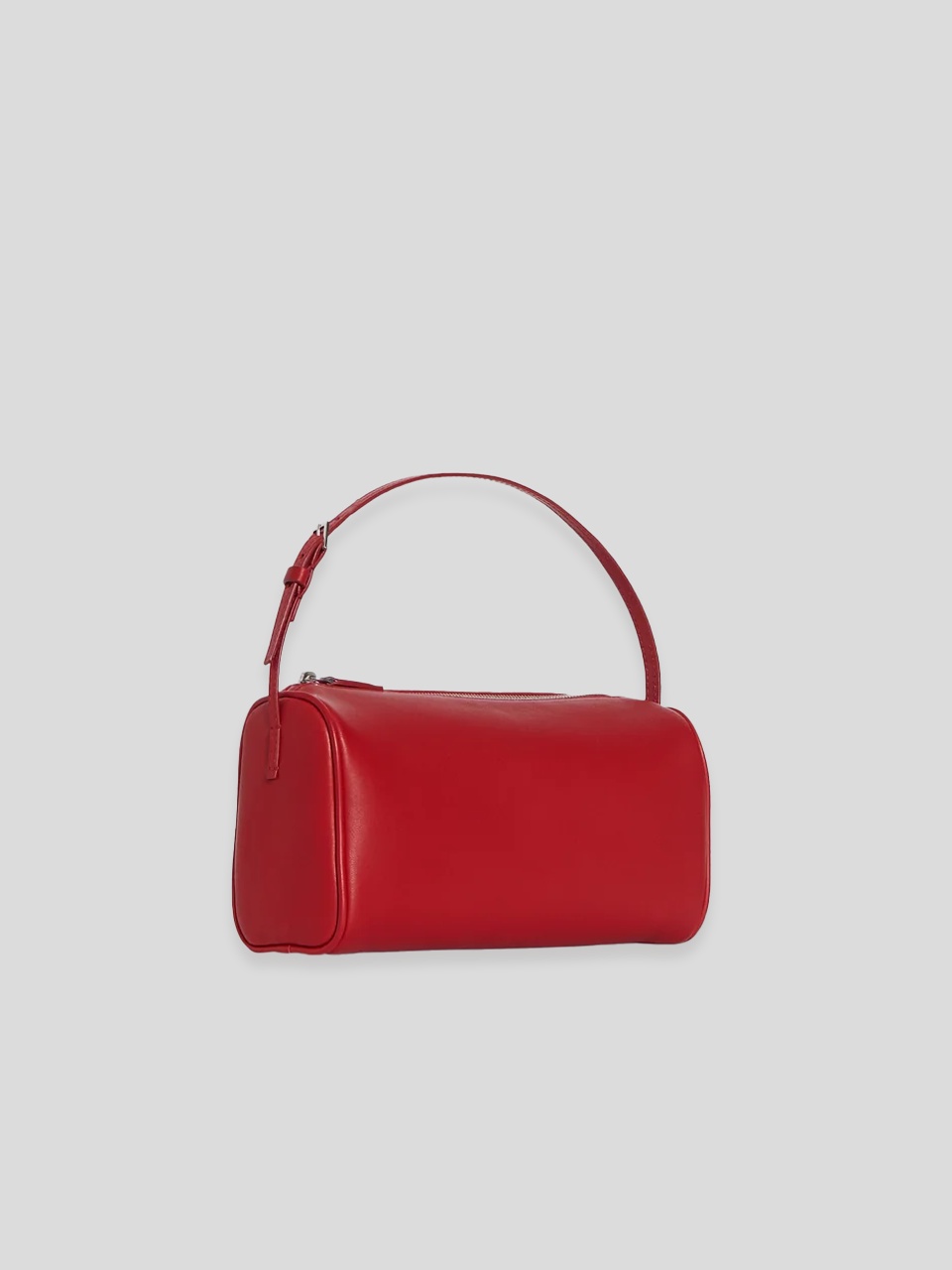 The Row Cylindrical Top-handle Bag In Red