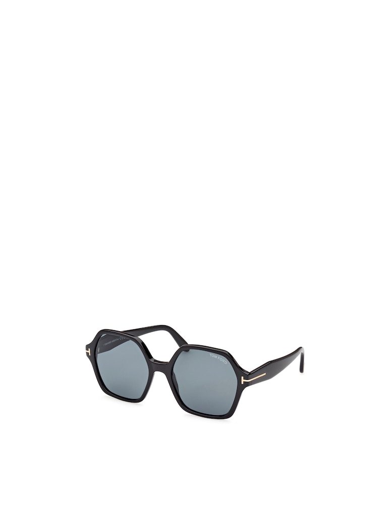 Tom Ford Eyewear Geometric Frame Sunglasses In Gray