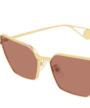 Gucci Cat's Eye Sunglasses In Pink