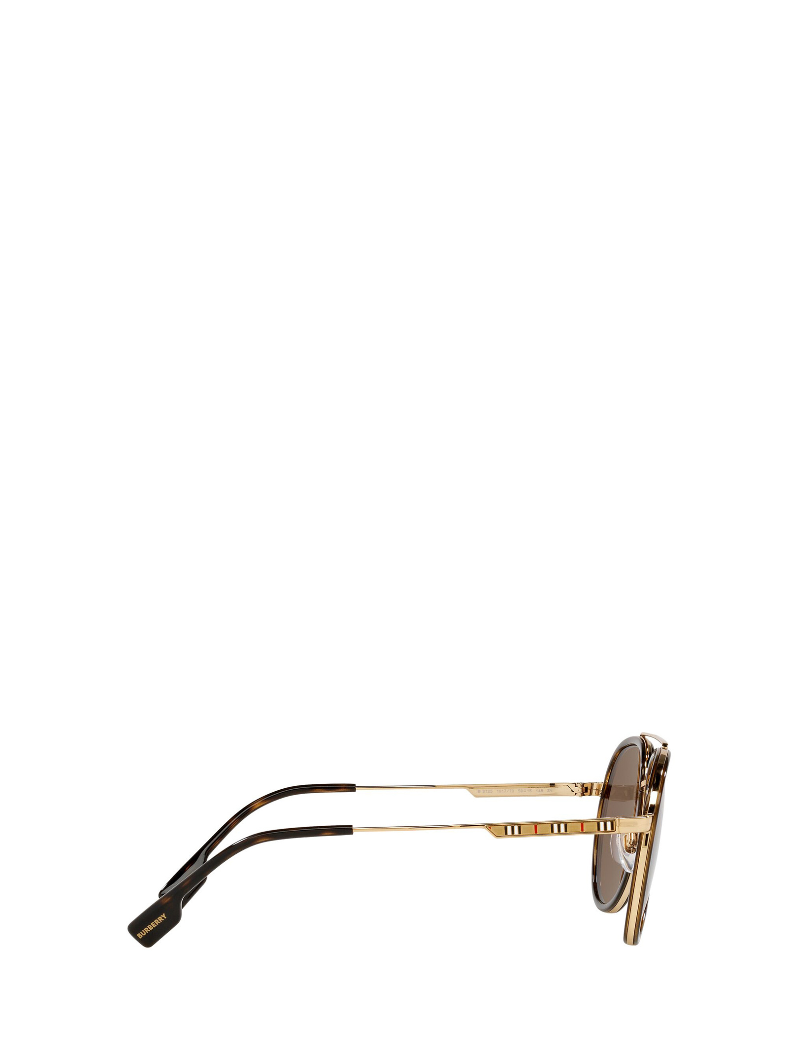 Burberry Eyewear Aviator-frame Sunglasses In Brown