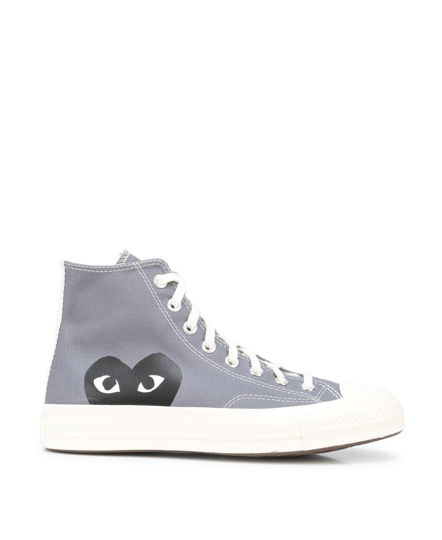 COMME DES GARÇONS PLAY X CONVERSE HIGH-TOP SNEAKERS