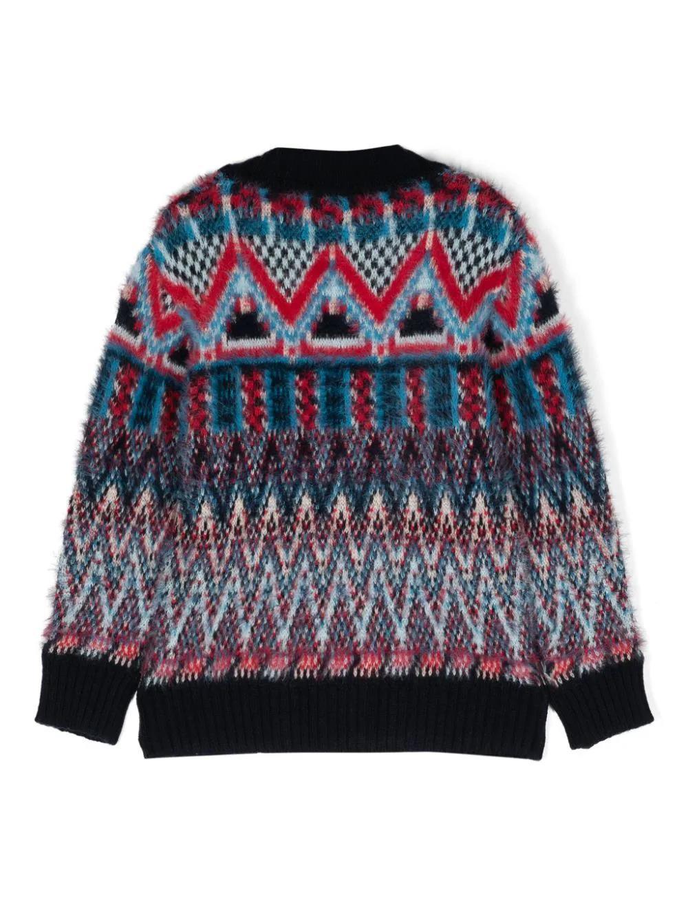 Missoni Cardigan Con Scollo A V In Black