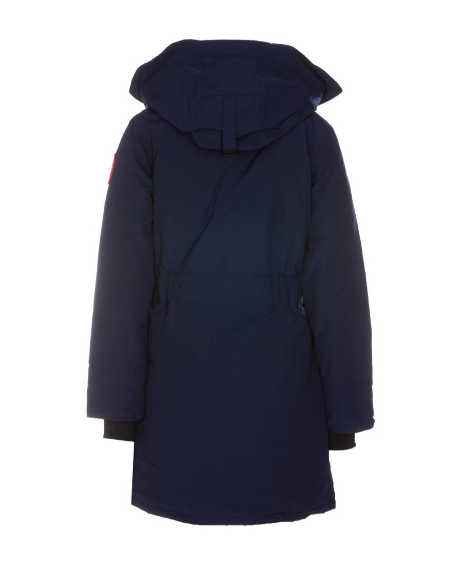 Canada Goose Trillium Hooded Parka Coat In Blue