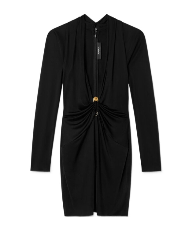 Versace Safety Pin Mini Dress