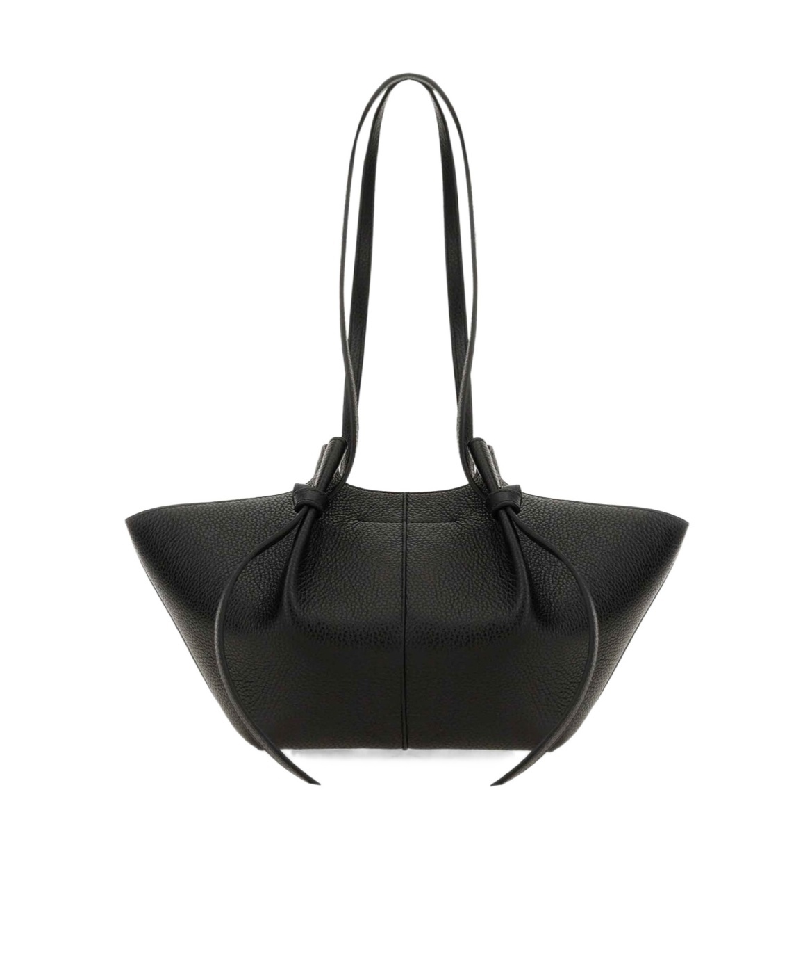 Yuzefi Mochi Leather Tote Bag In Black