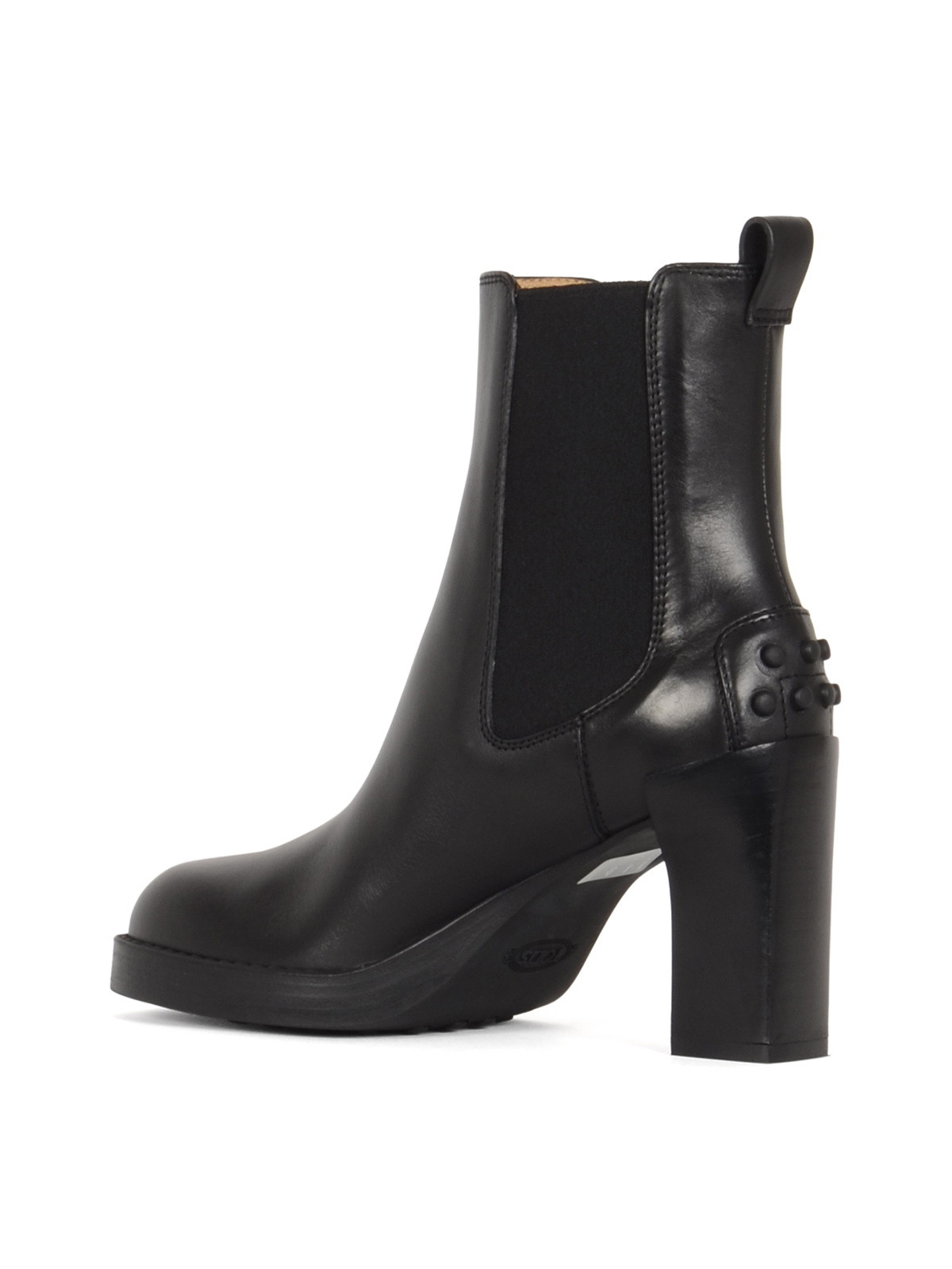 Tod's Heeled Ankle Boots In Black
