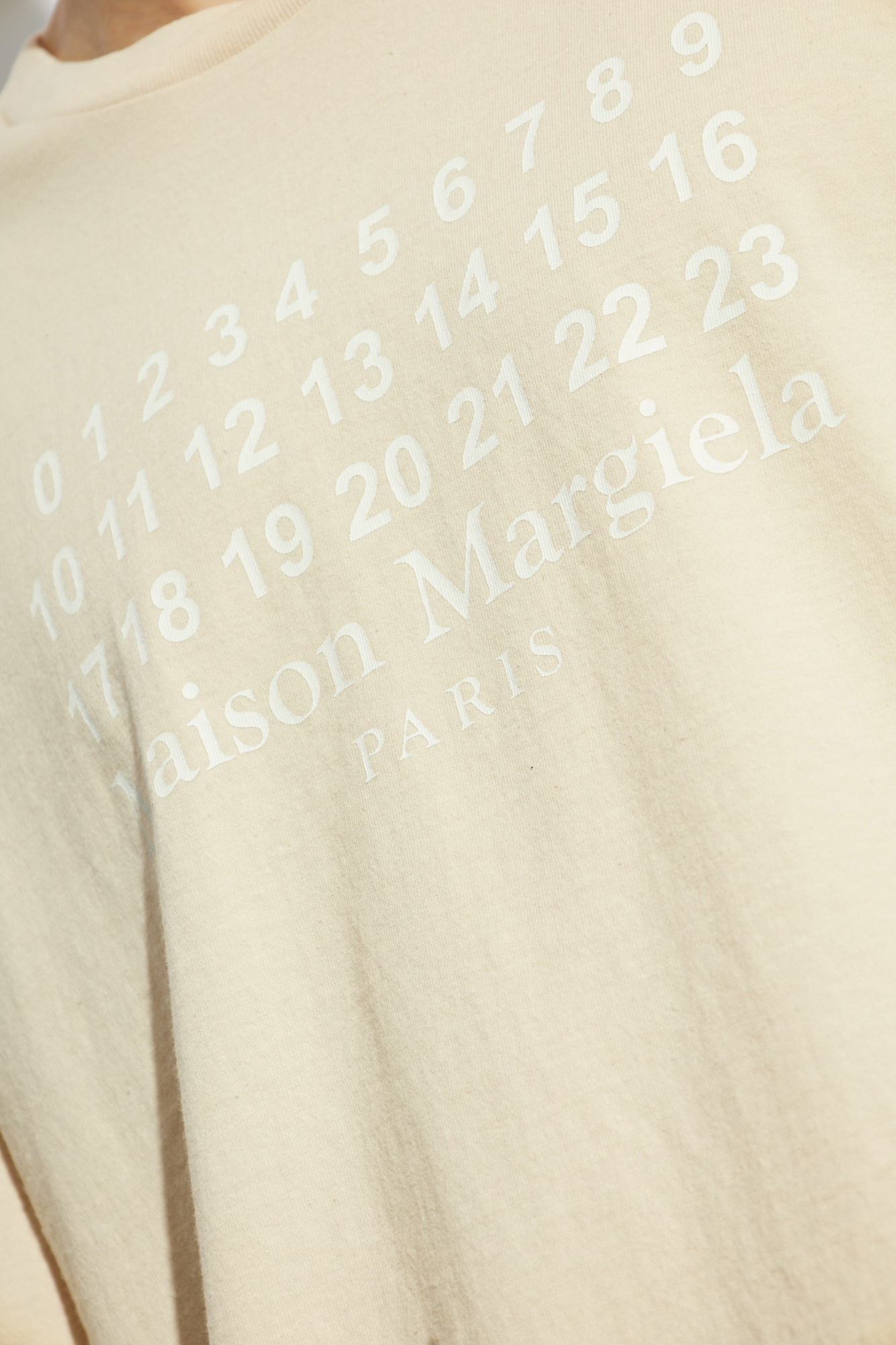 MAISON MARGIELA LOGO-PRINT T-SHIRT