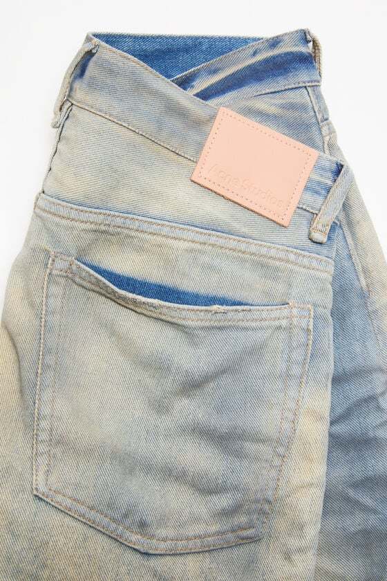 Acne Studios Loose Fit Jeans 2021f In Gray