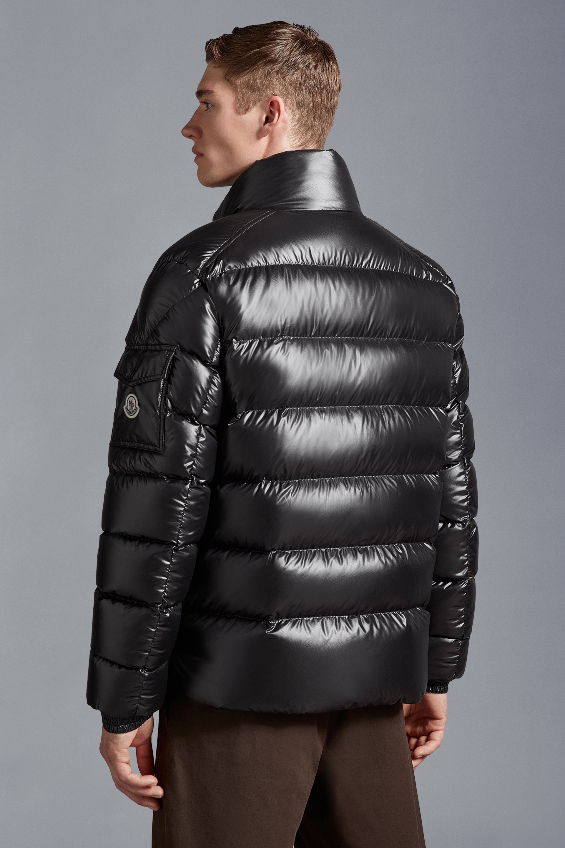 Shop Moncler Lule Puffer Jacket In Black