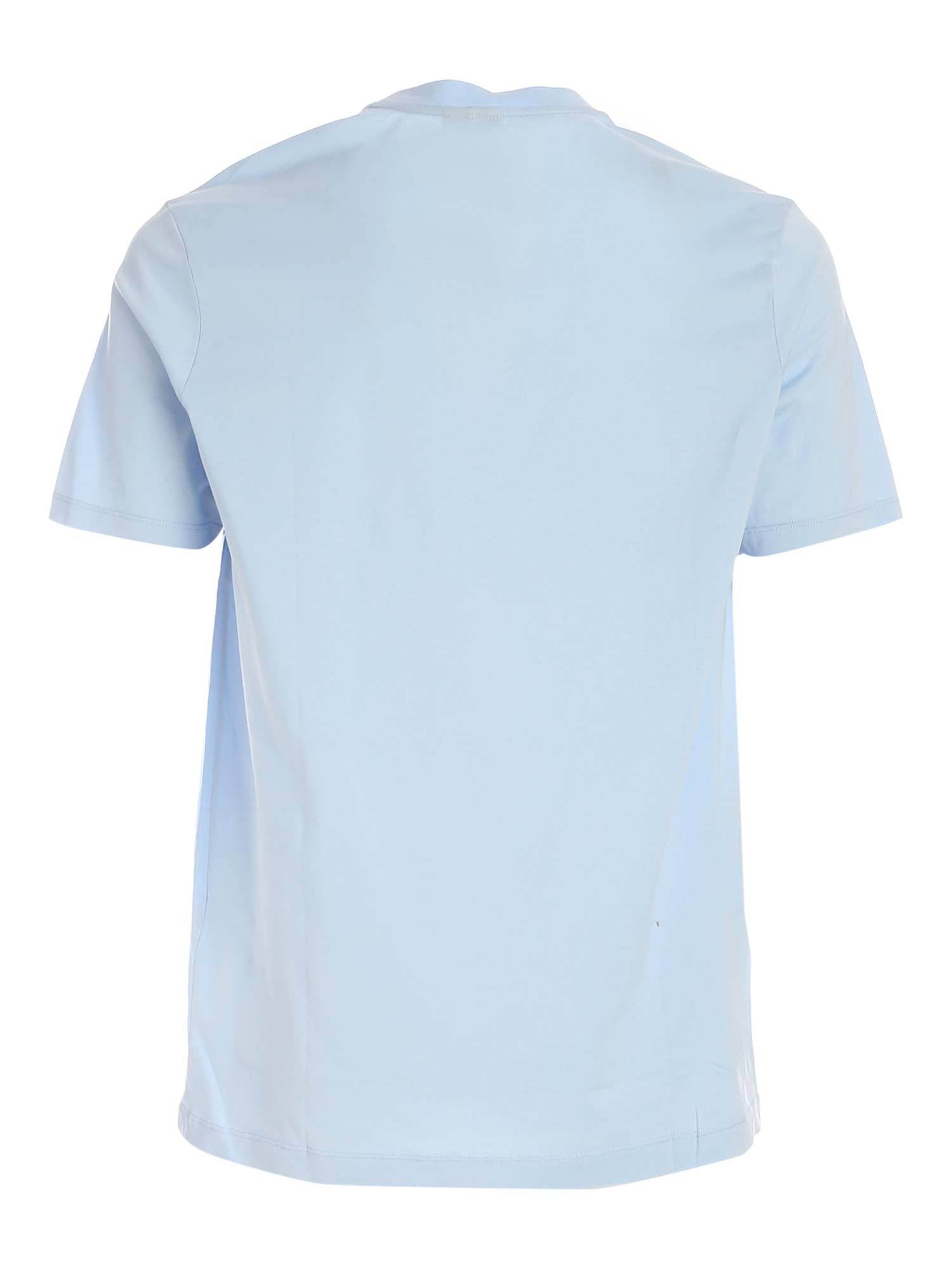 Shop Paul & Shark Logo Decal T-shirt In Blue