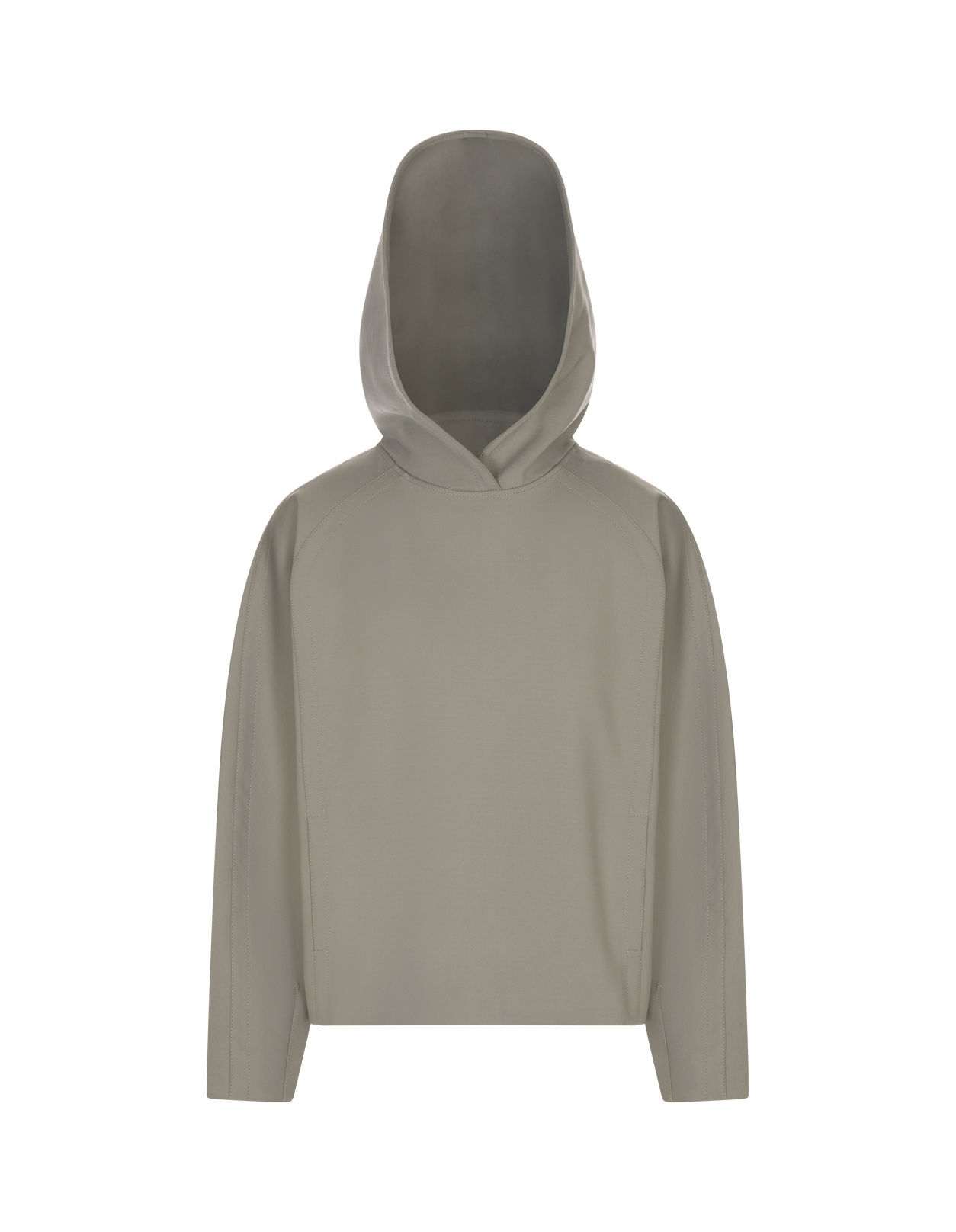 Max Mara Long-sleeved Sweatshirt In Gray