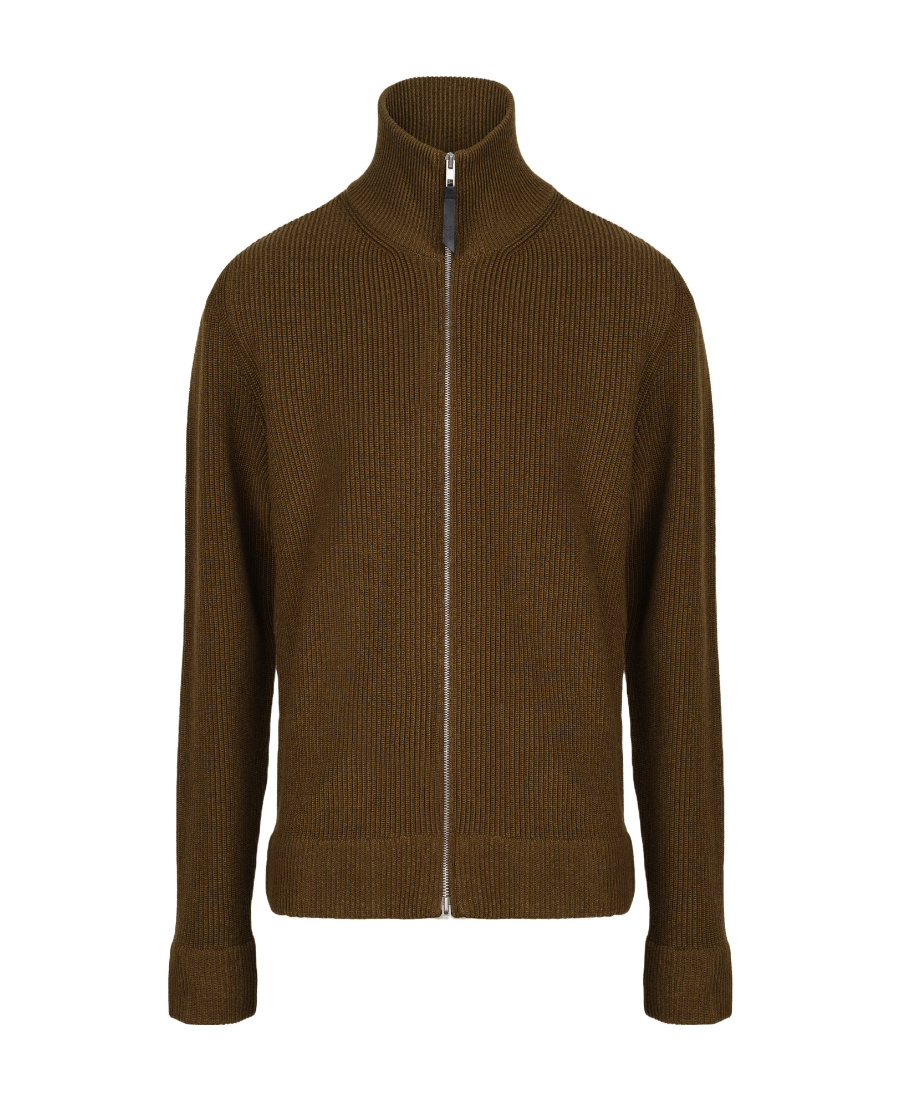 MAISON MARGIELA MAISON MARGIELA LONG-SLEEVED ZIPPED CARDIGAN