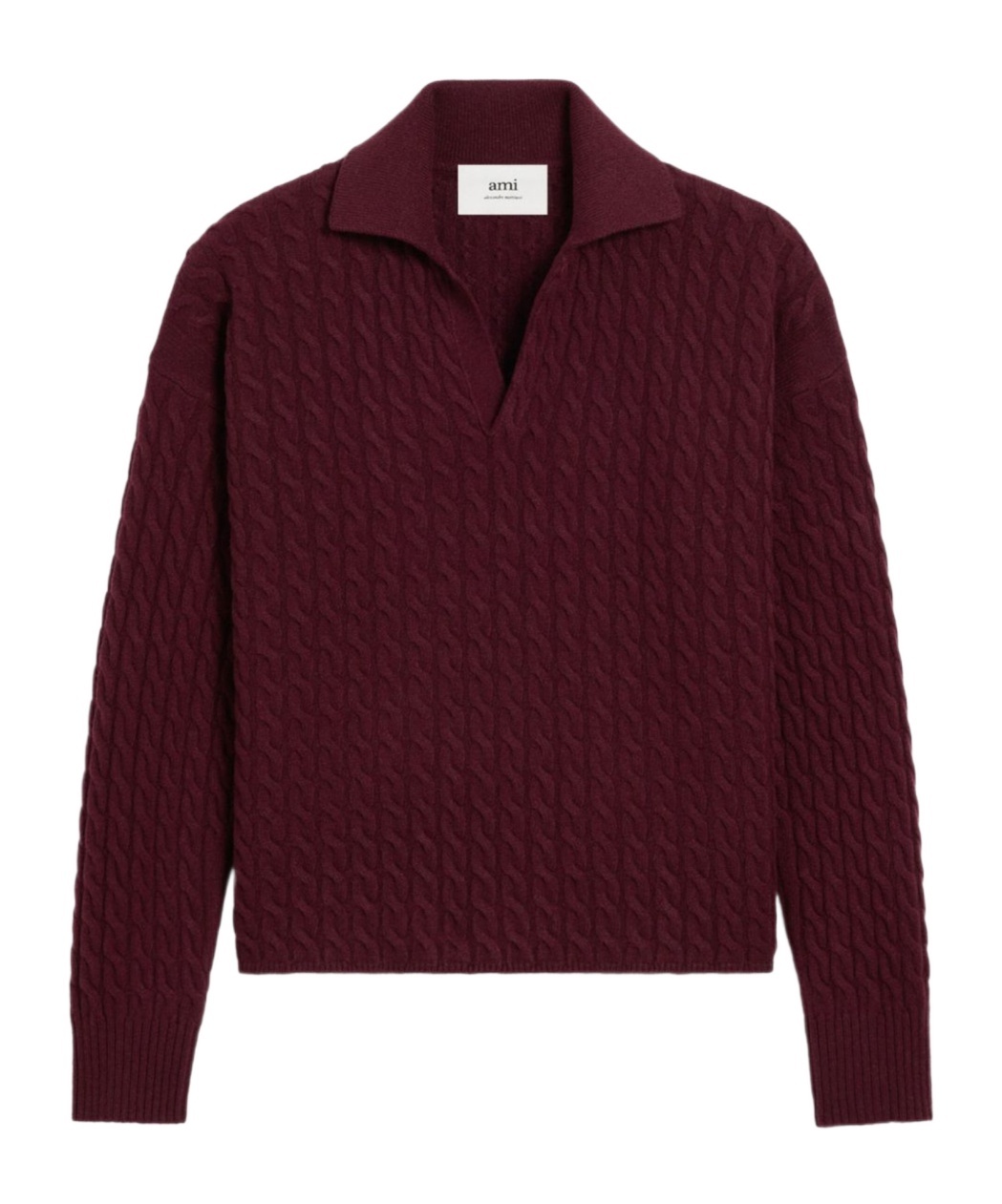 Ami Alexandre Mattiussi Long Sleeve Sweater In Multi