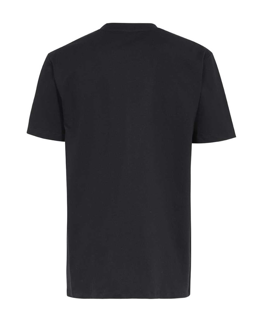 Balmain Couture Label T-shirt In Black