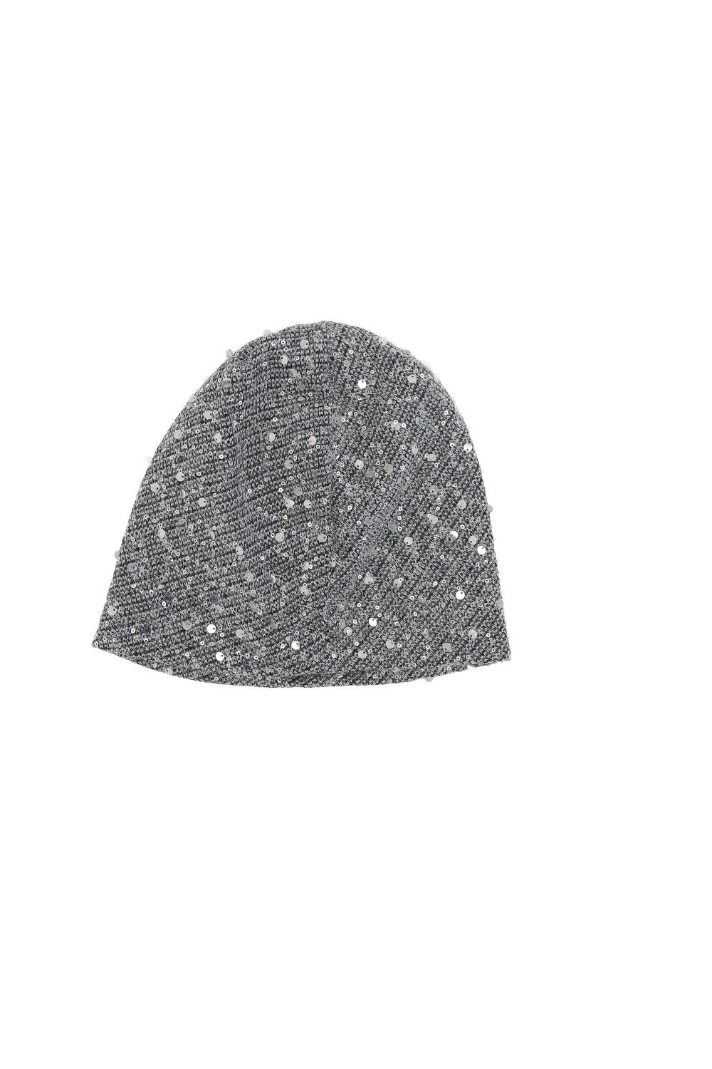 Maison Michel Sequin-embellished Beanie Hat In Silver