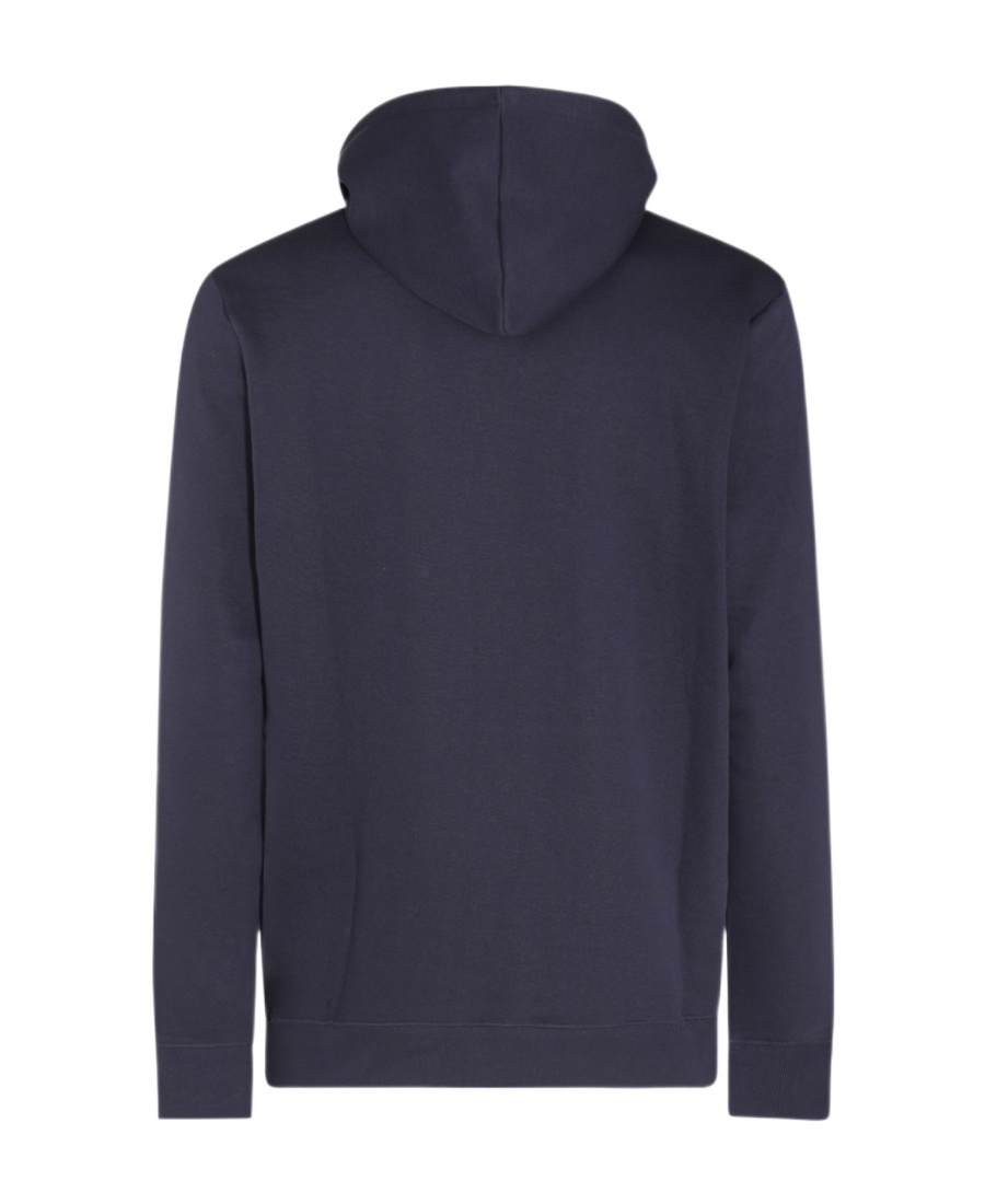 Shop Paul Smith Logo-patch Long-sleeve Hoodie In Black