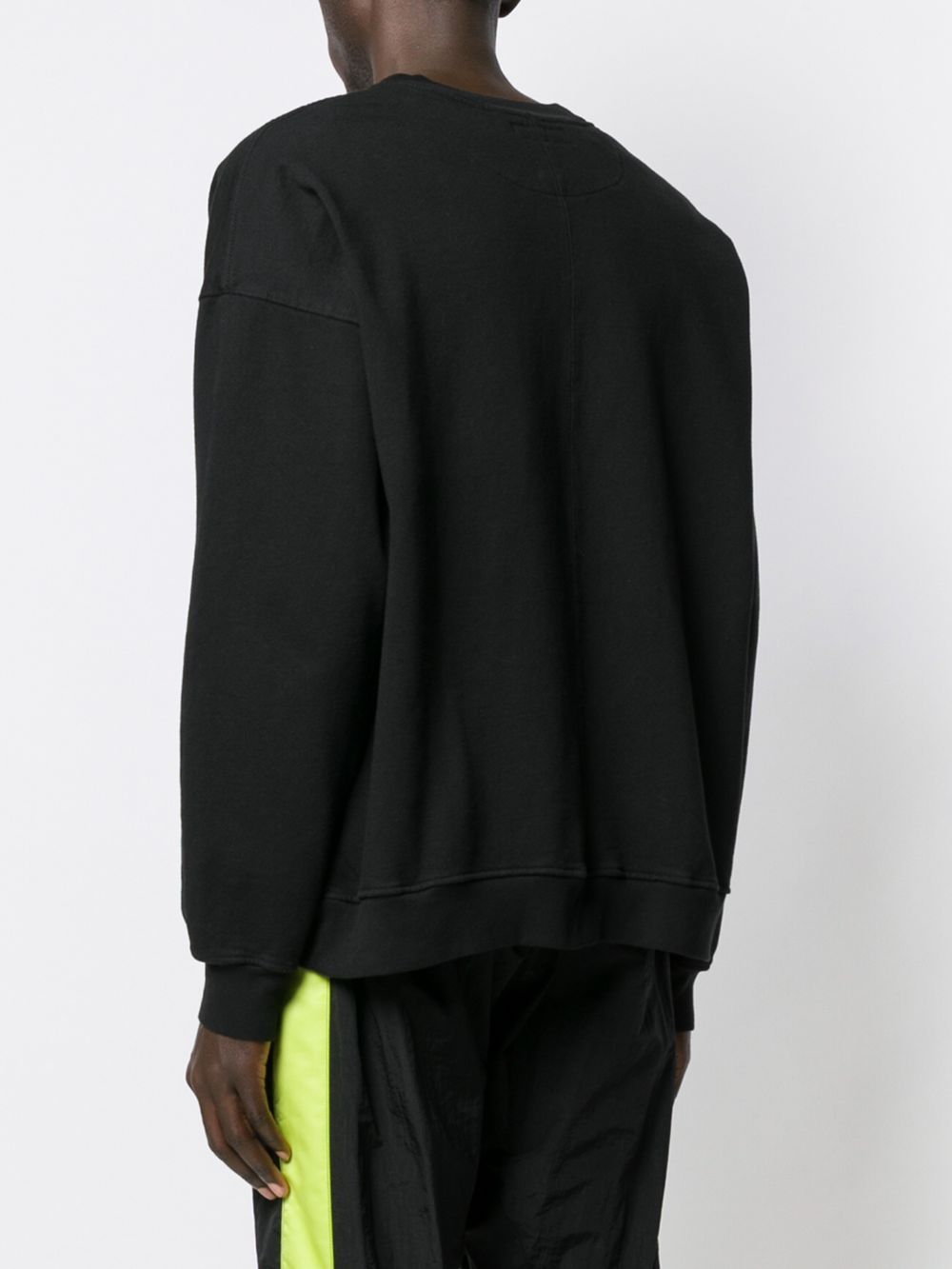 Daniel Patrick Logo Printed Sweater In Black