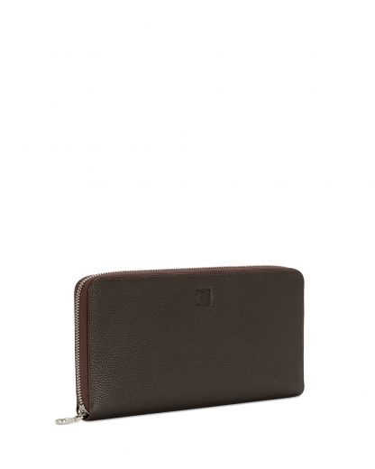 Loewe Zipper Small Wallet In Black