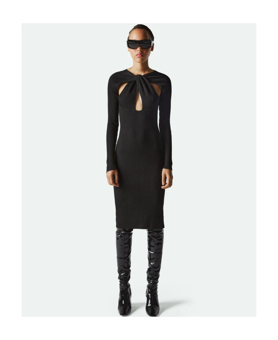 COPERNI CUT-OUT DETAIL MIDI DRESS 