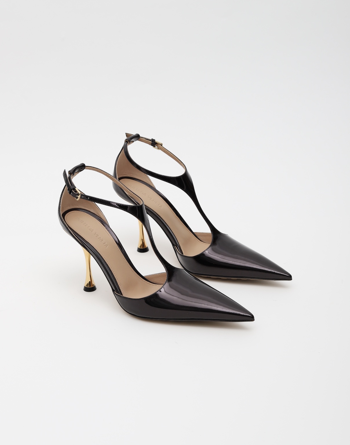 Bottega Veneta Cusp High-heeled Shoes In Black
