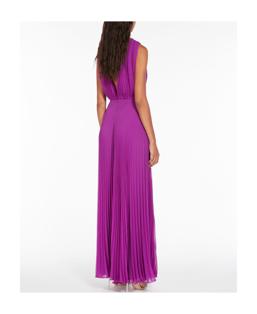 Max Mara Logo Jumpsuit In Red