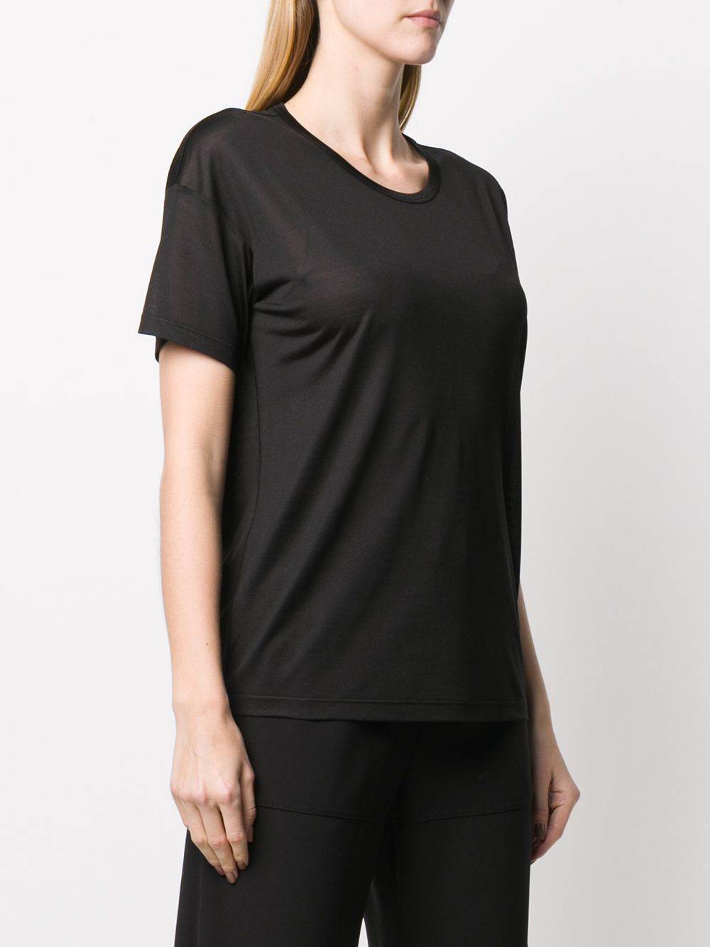 Tom Ford Logo-patch Short-sleeved T-shirt In Black