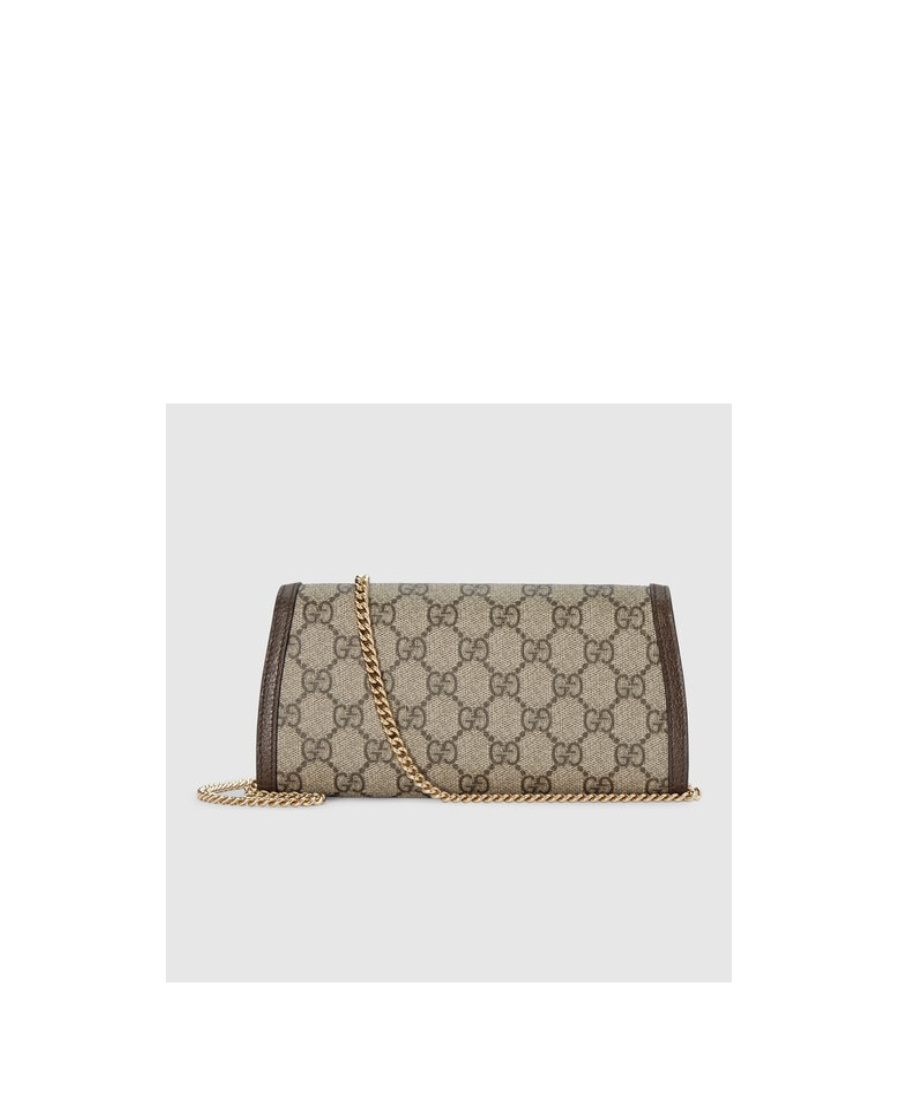 Gucci Blondie Continental Chain Wallet In Nude