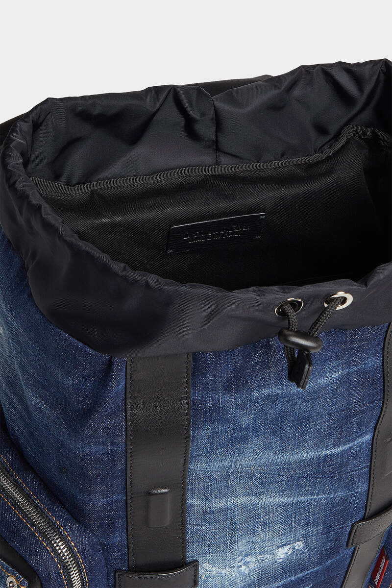 Dsquared2 Dsquared Denim Backpack In Blue