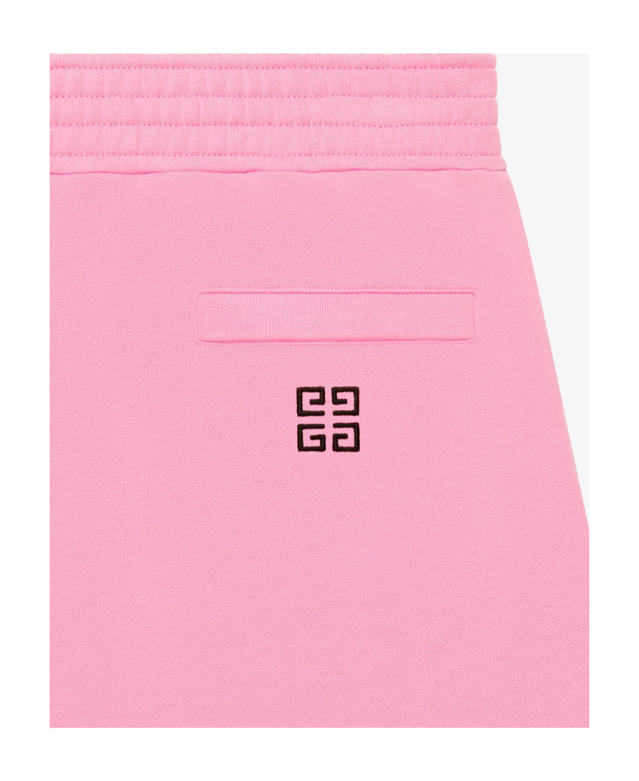 Givenchy College Plush Shorts In Pink