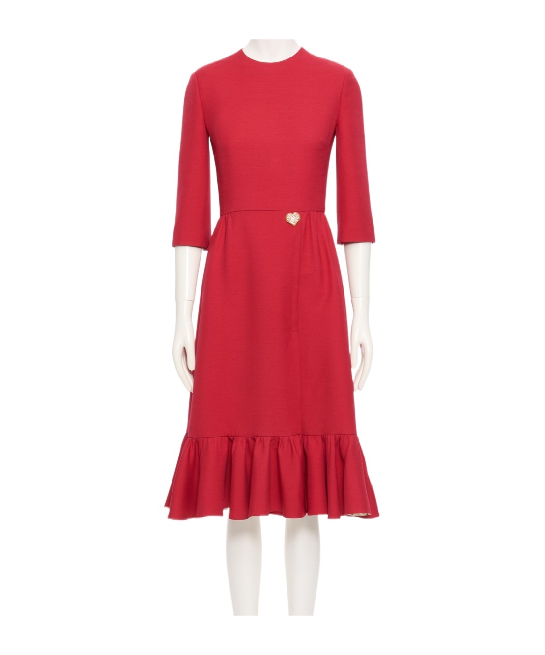 Valentino Crepe Couture Midi Dress