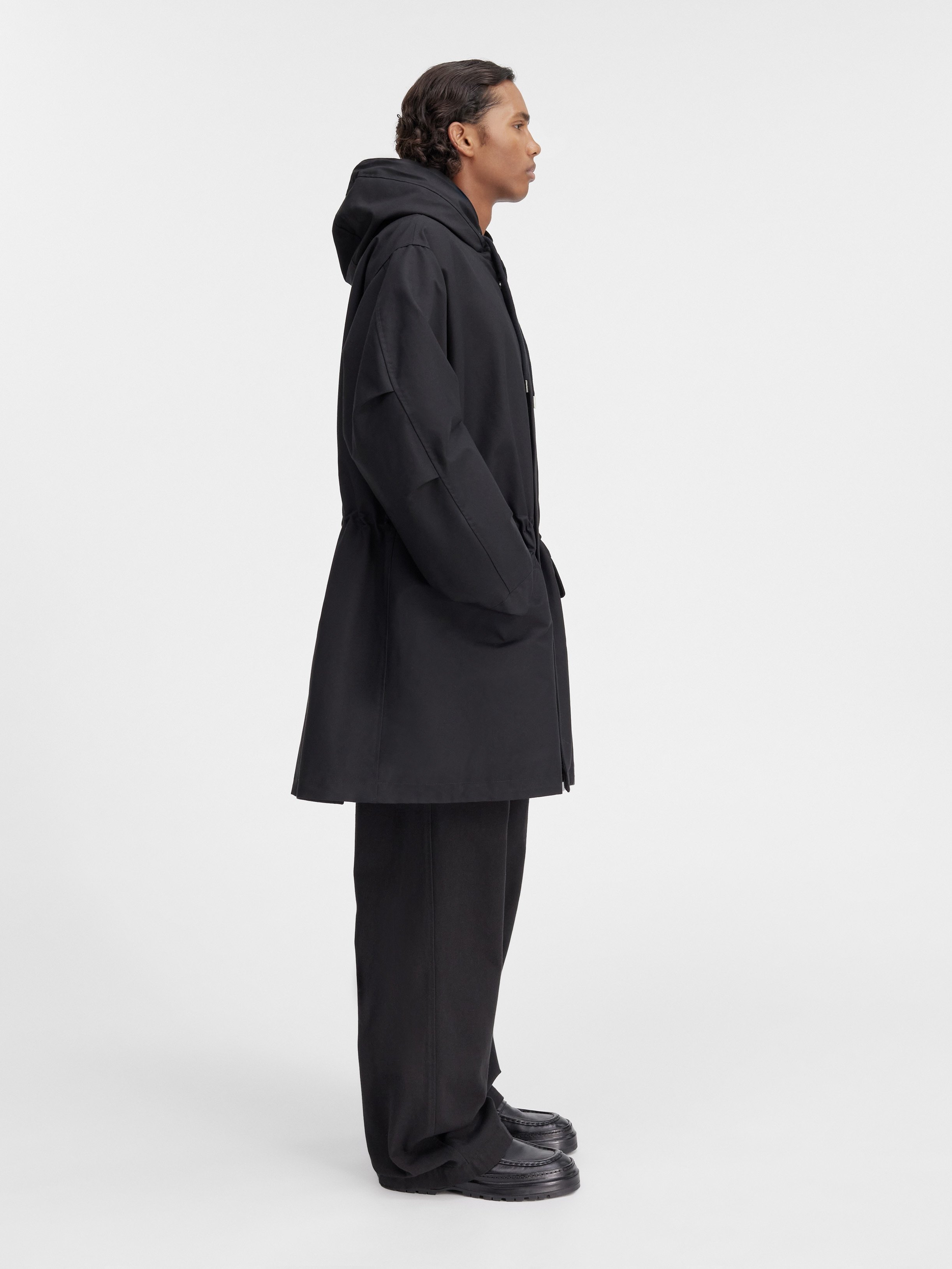 Jacquemus Black Les Classiques 'la Parka Marrone' Jacket In Black