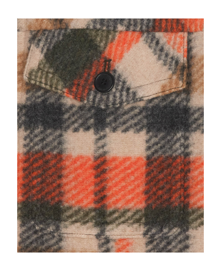 Isabel Marant Men's Kiraneo Plaid Flannel Vest In Multicolor