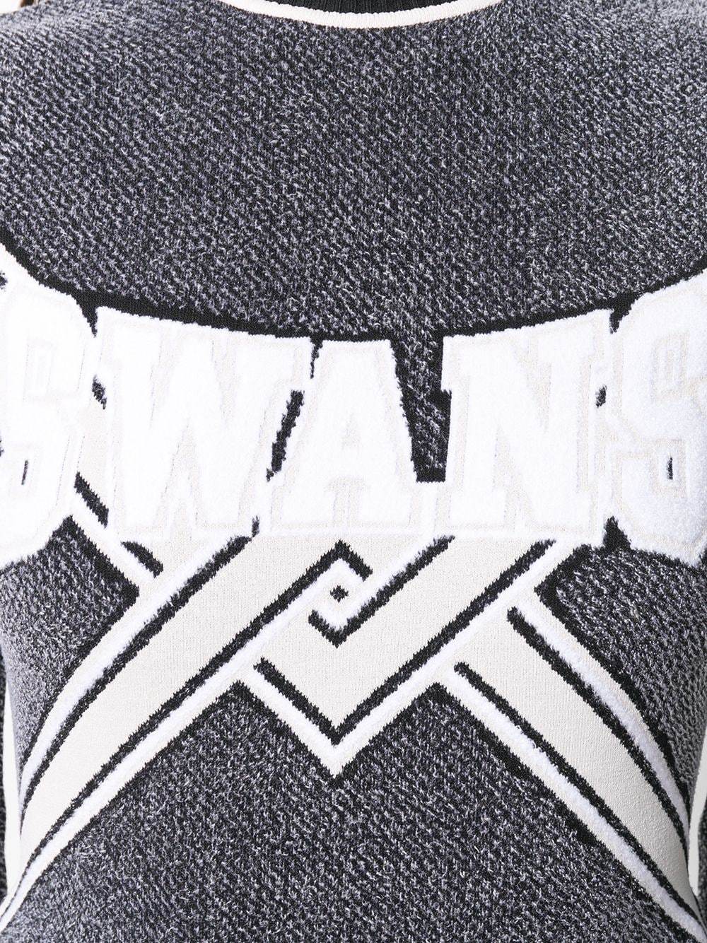 Off-white Off White Swan Knitwear In Black