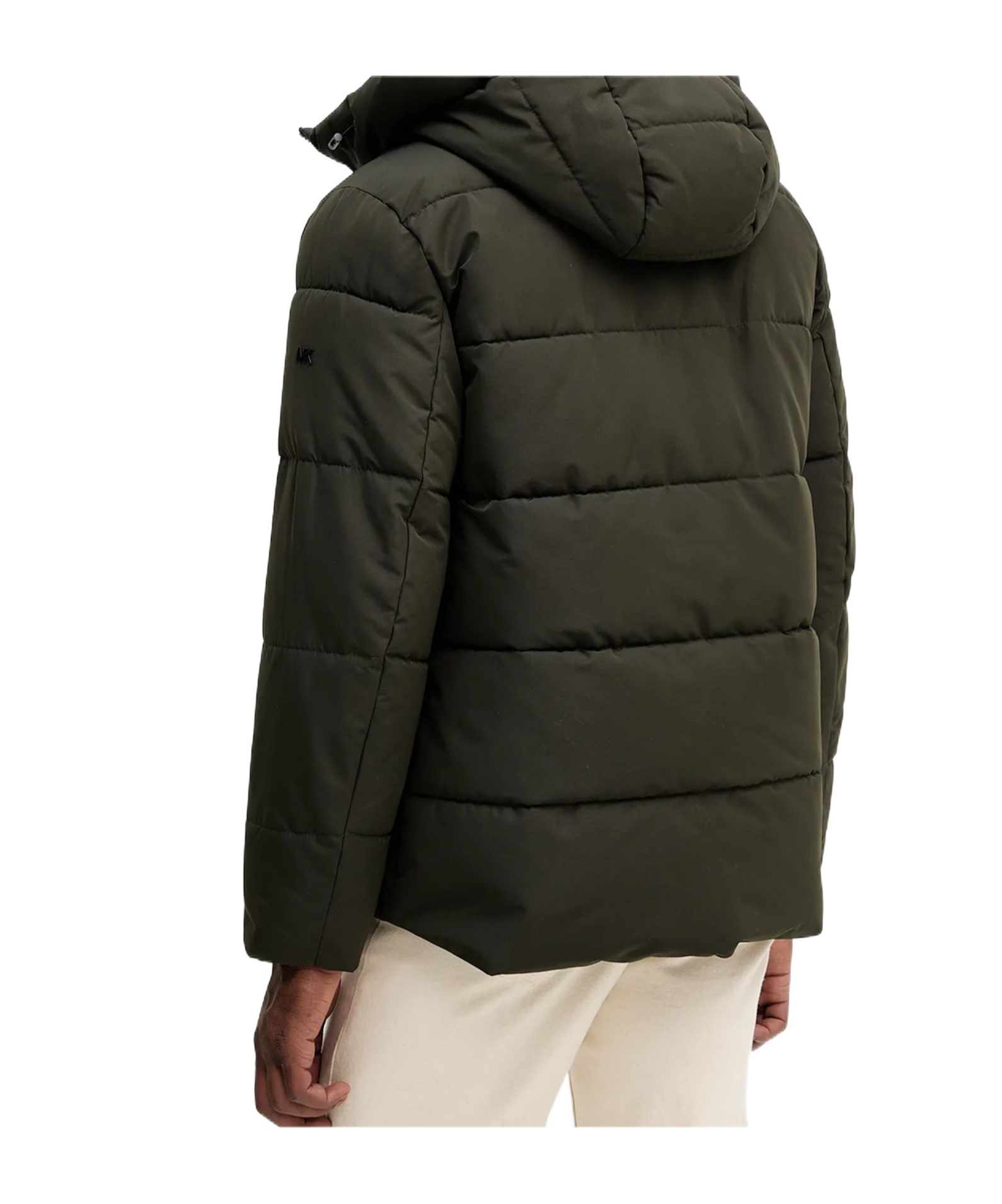 Michael Kors Long-sleeve Padded Jacket In Black