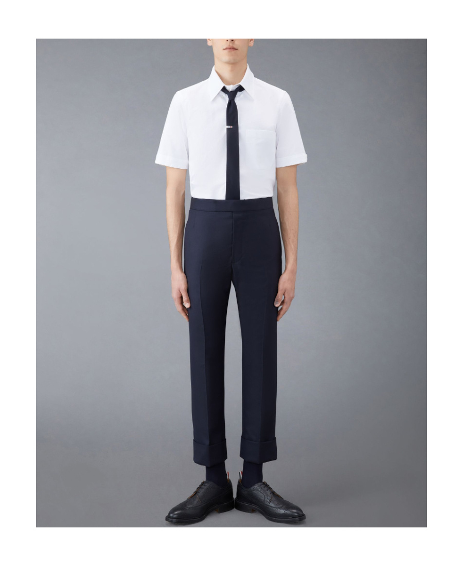 Thom Browne Man White Shirts In White