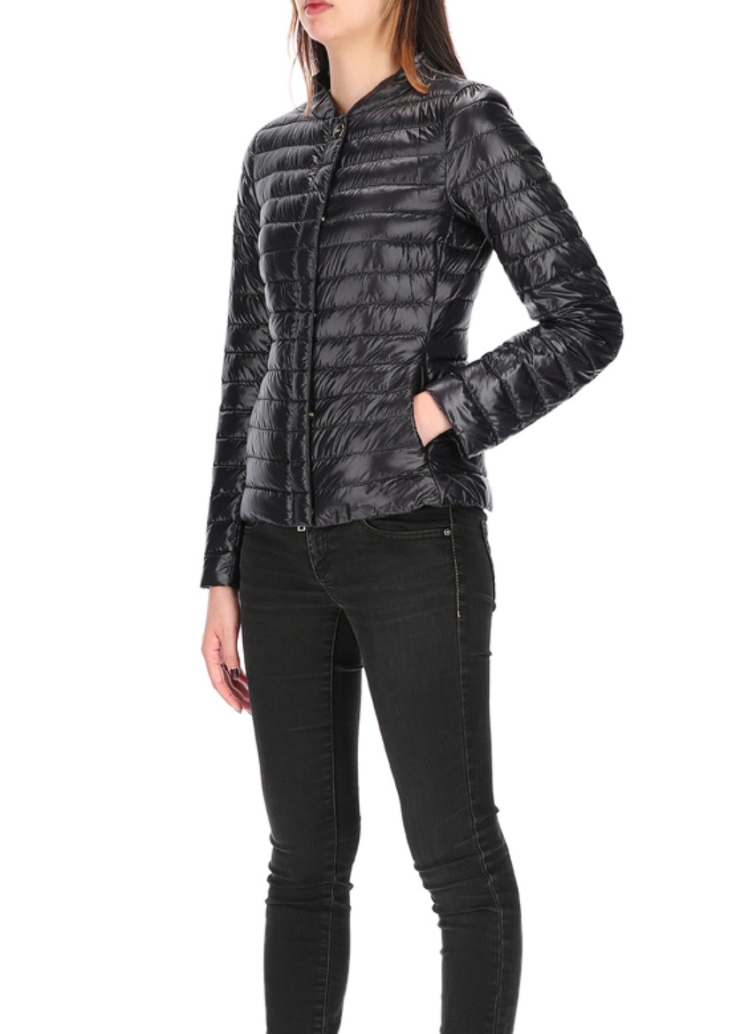 Herno Elena Quilted Down Jacket In Black