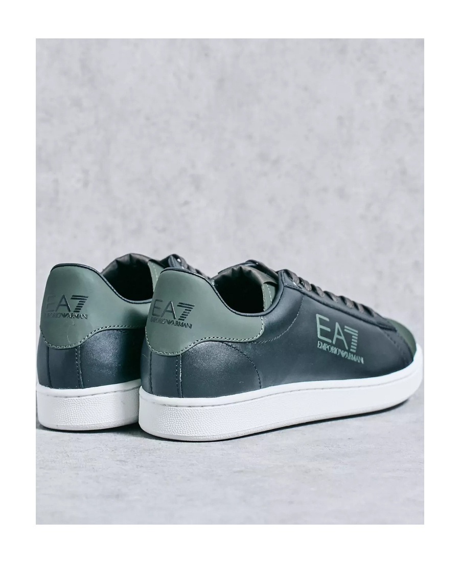 EA7 LOGO-LACING CASUAL SNEAKERS