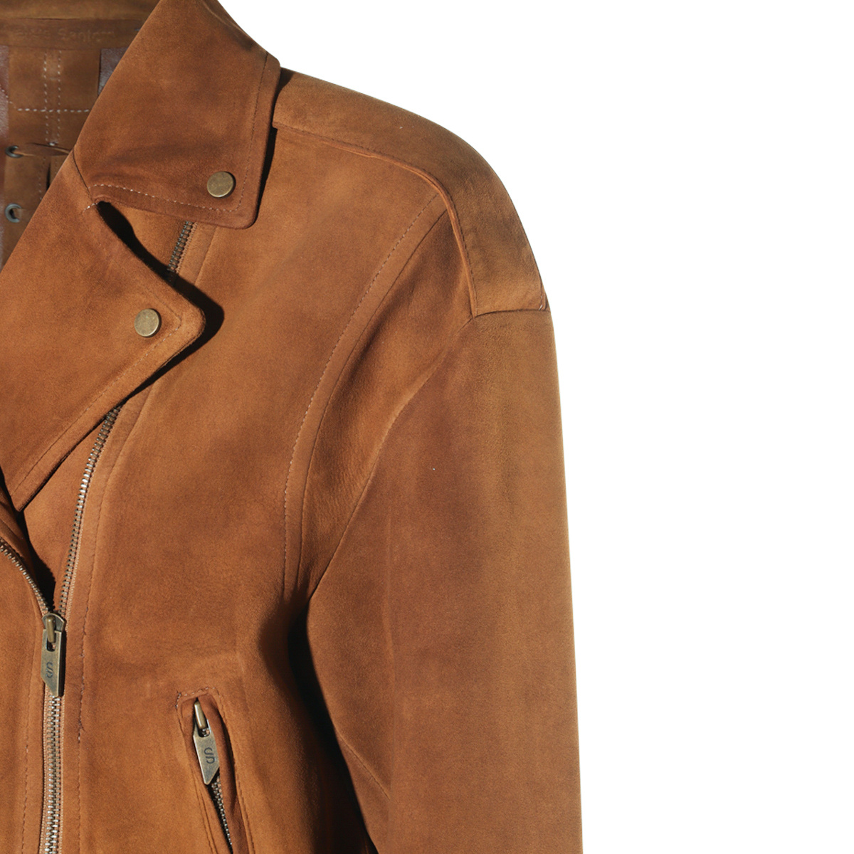 Salvatore Santoro Dark Brown Leather Casual Jacket In Brown