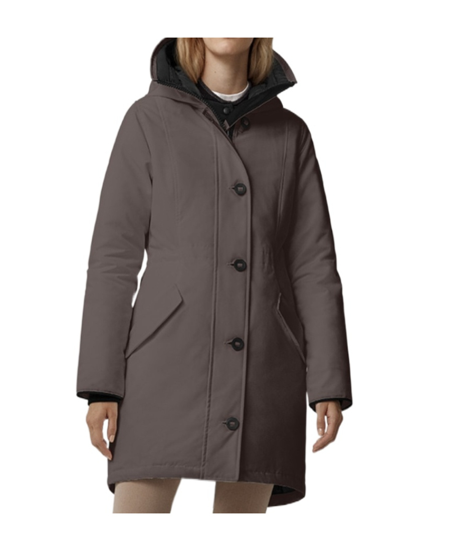 Canada Goose Rossclair Parka Black Label In Black