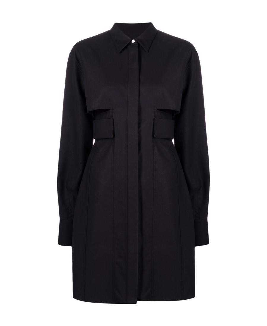 Givenchy Women's Chemisier With Graphic Inserts In Black