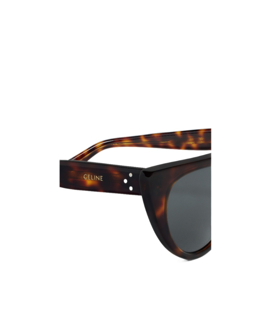 Celine Graphic S228 Logo Sunglasses In Brown