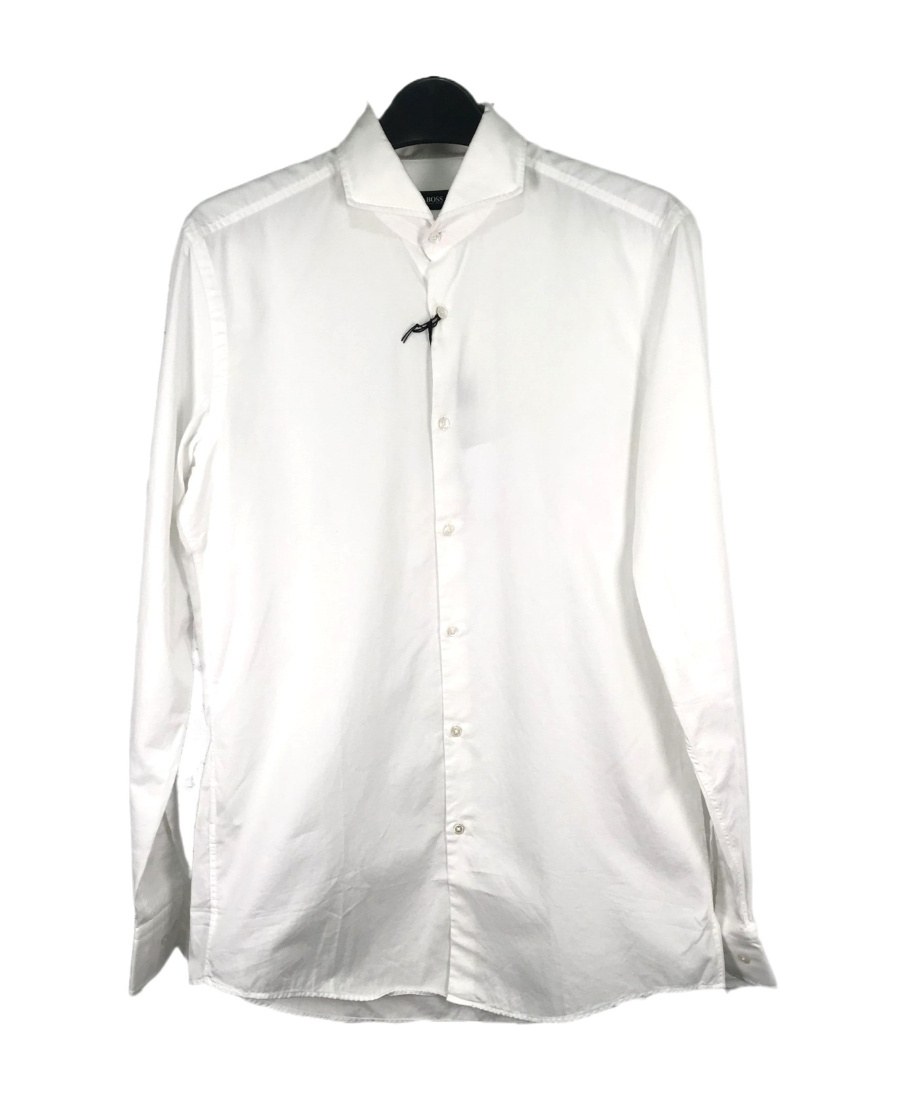 HUGO BOSS LONG-SLEEVED LAPEL SHIRT
