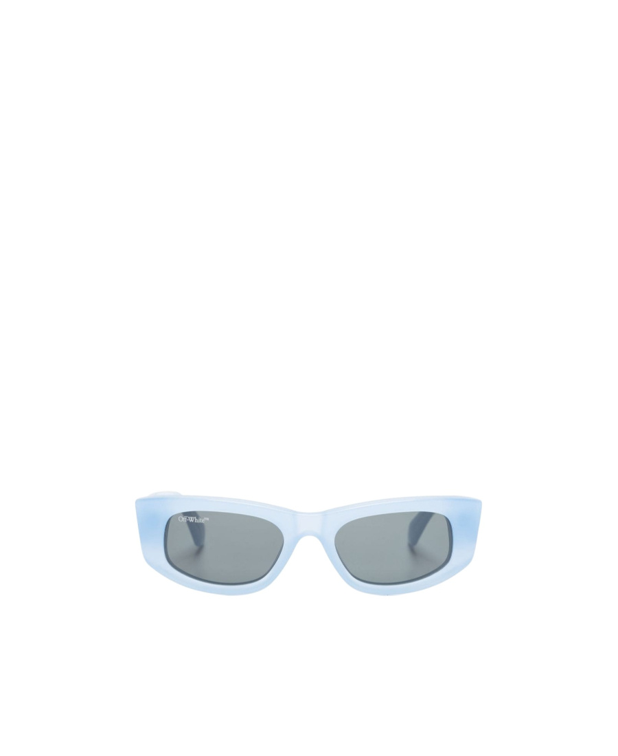 Off-white Matera Rectangle-frame Sunglasses In Blue