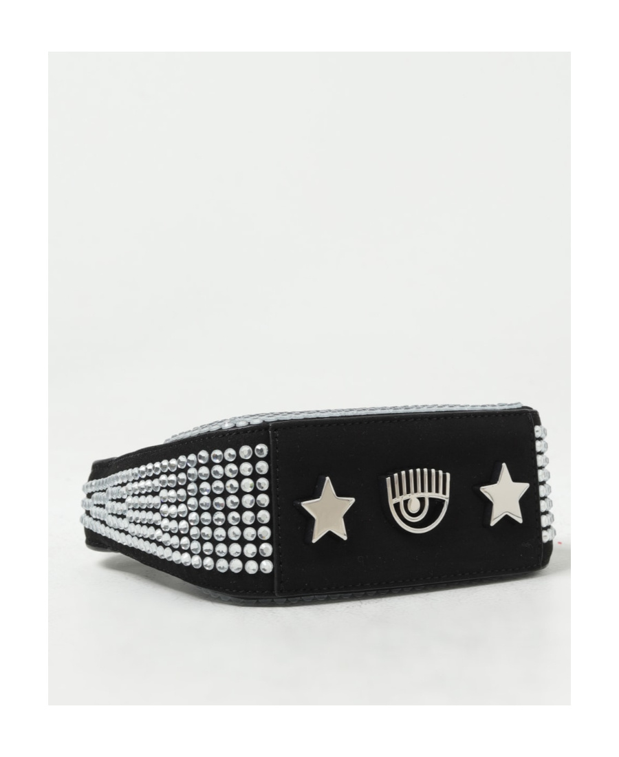 CHIARA FERRAGNI CAIA MICRO RHINESTONE-EMBELLISHED MINI BAG